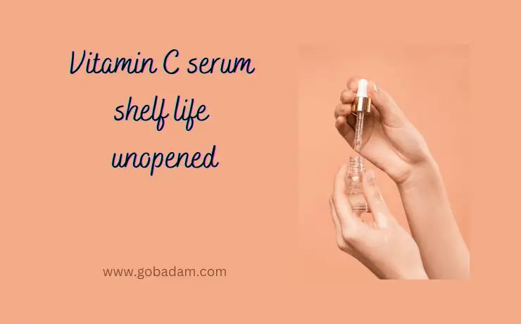 Vitamin C serum shelf life unopened
