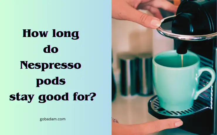 How long do Nespresso pods stay good for
