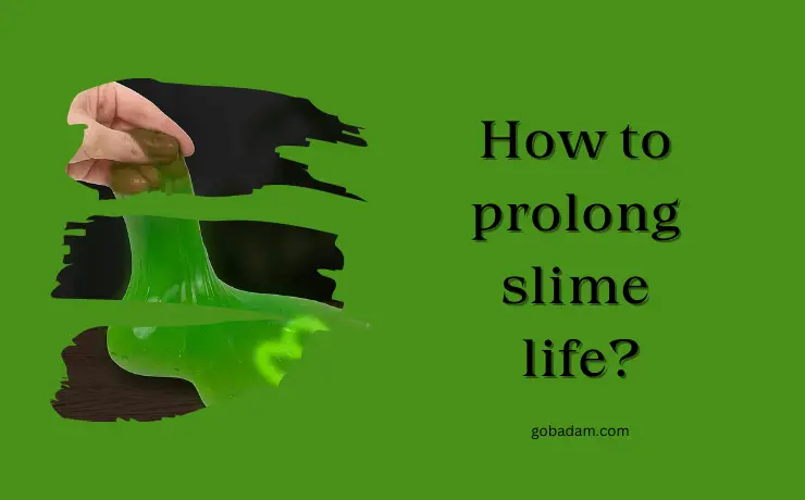 How to prolong slime life