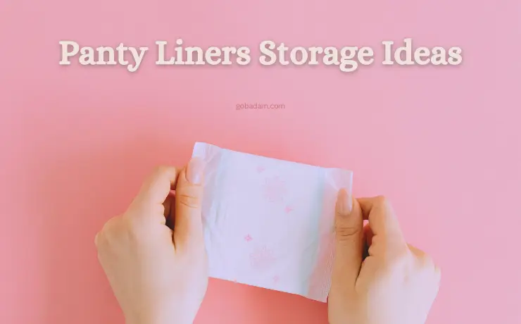 Panty Liners Storage Ideas