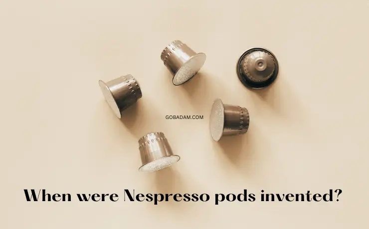 When were Nespresso pods invented