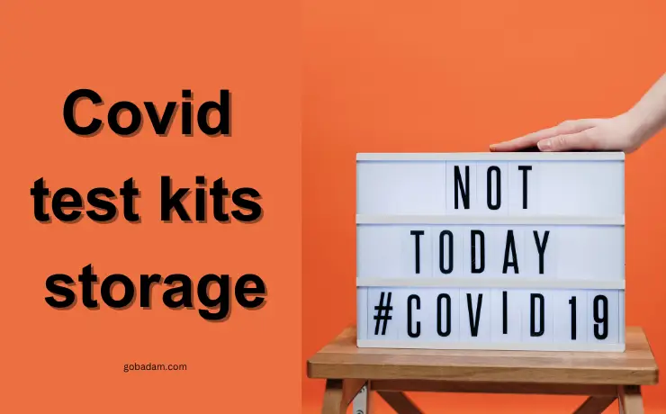 Covid Test Kit Storage 