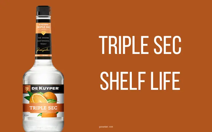 Triple Sec Shelf Life